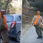 Leopard Plays With Man on Busy Road Stopping Traffic! Video of ‘Random Encounter’ of Big Cat Goes Viral